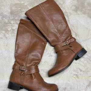 Brown Leather Boots